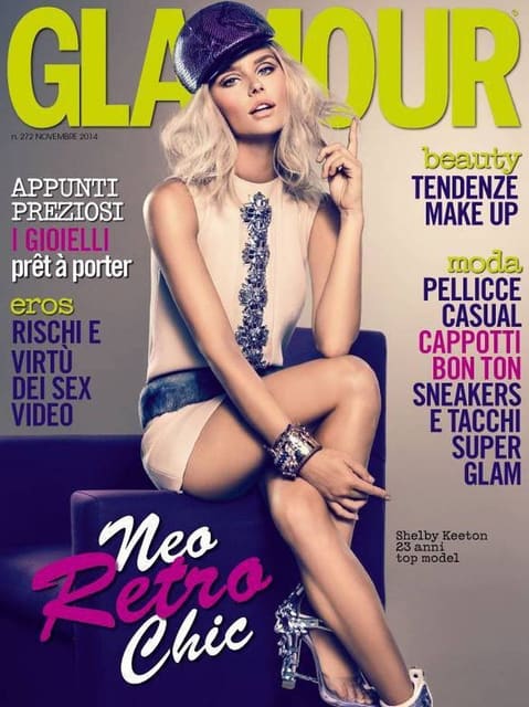 Glamour Italia November 2014 Cover — Glamour Italia
