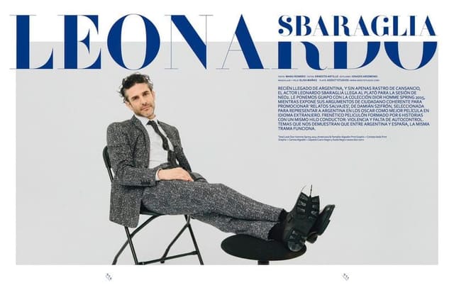 Dior Homme & Leonardo Sbaraglia by Ernes... — Neo 2
