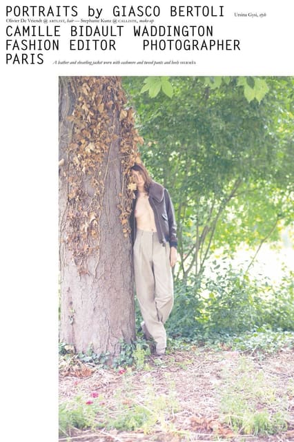Issue #22 F/W 2014 Portraits by Giasco B... — Purple Magazine