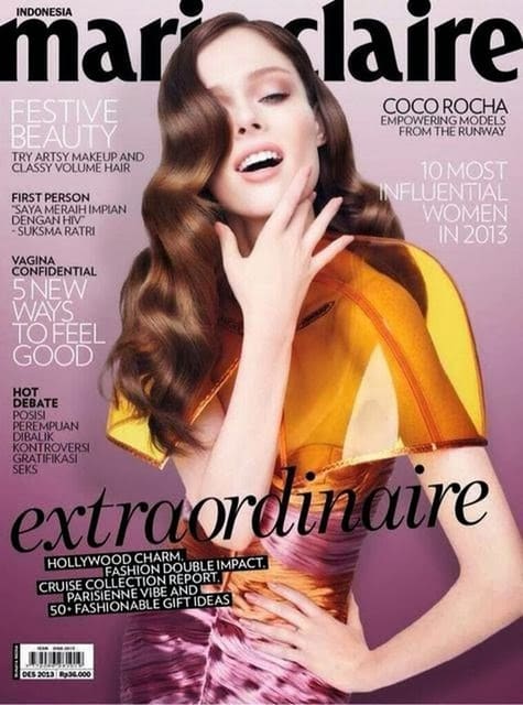 Marie Claire Indonesia December 2013 Cov... — Marie Claire Indonesia