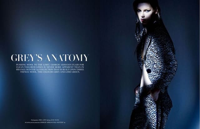 Grey's Anatomy by Joel Low — L'Officiel Singapore