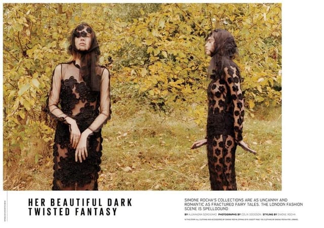 Her Beautiful Dark Twisted Fantasy — Style.com/Print