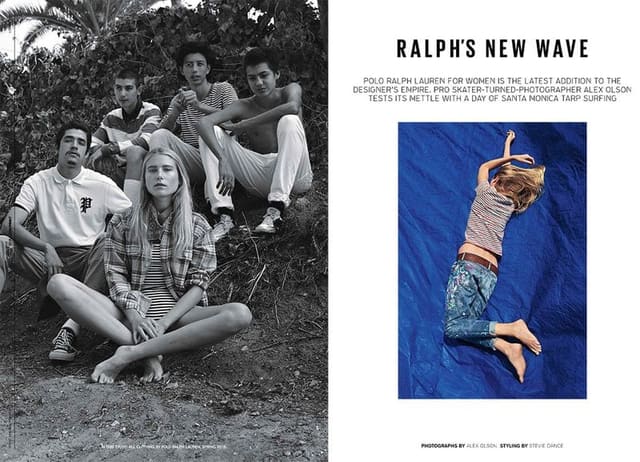 Ralph's New Wave — Style.com/Print
