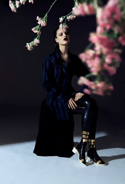 Rose w/model Noah Steenbruggen — The Hunger Magazine online