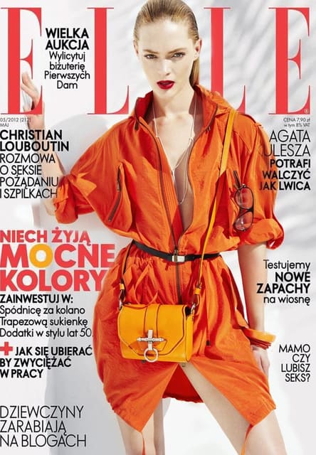 Elle Poland June 2012 Cover — Elle Poland