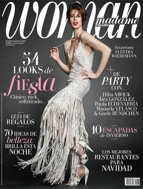 Woman Madame Figaro December 2014 Cover — Woman Madame Figaro
