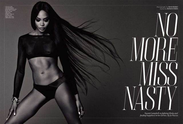 No More Miss Nasty — ES Magazine Evening Standard