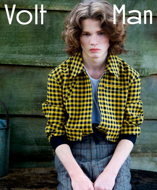 Volt Man F/W 14 Cover — Volt Magazine