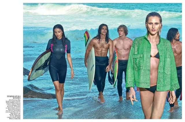 Surf with Me — Harper's Bazaar Brazil