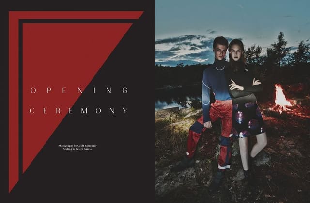 Opening Ceremony, shot by Geoff Barrenge... — The Wild Magazine