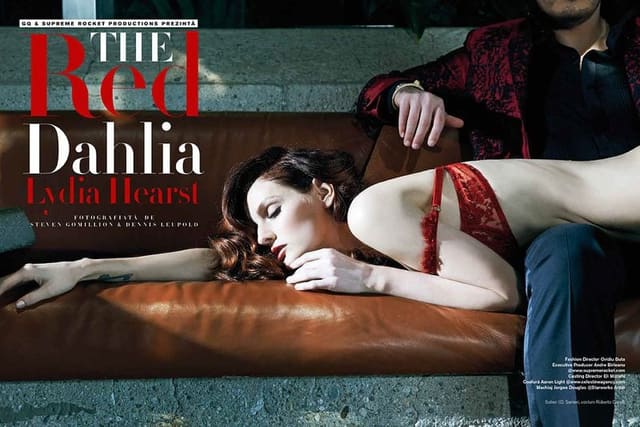The Red Dahlia Lydia Hearst — GQ Romania