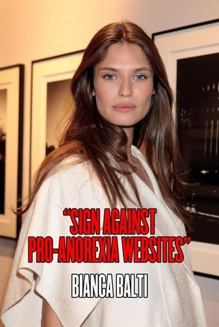 Vogue Italia Against Pro - Anorexia Web ... — Vogue Italia