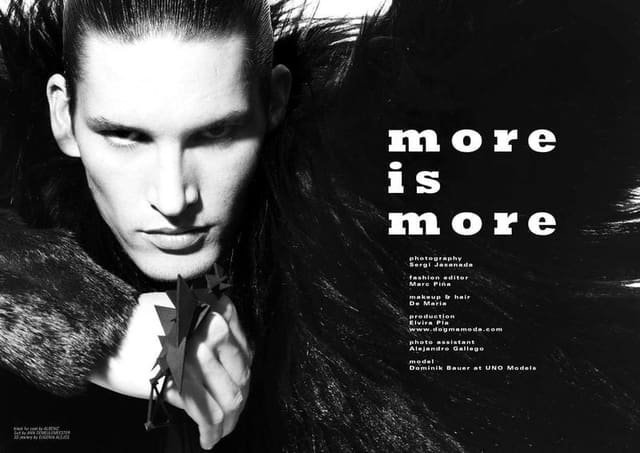 MORE IS MORE — Carbon Copy