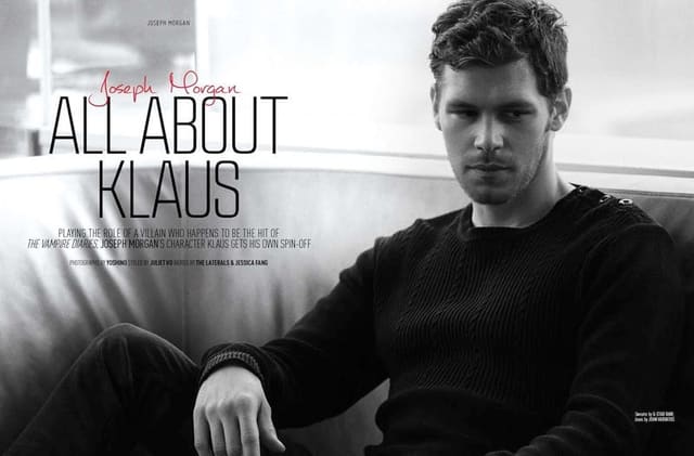 Joseph Morgan: All About Klaus — August Man Malaysia