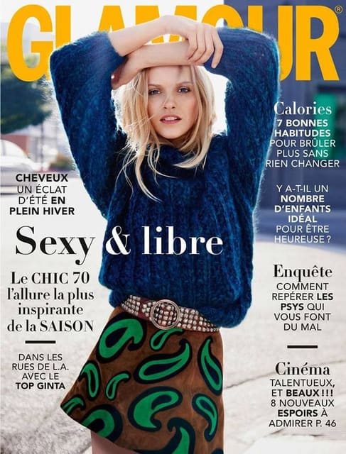 Glamour France February 2015 Cover — Glamour France
