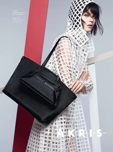 Akris S/S 15 Campaign — Akris