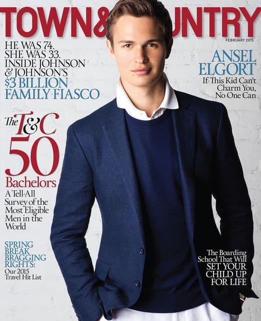 Town & Country February 2015 Cover with ... — Town & Country