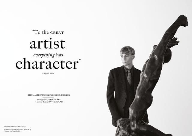 To the great artist, everything has Char... — Glass Magazine