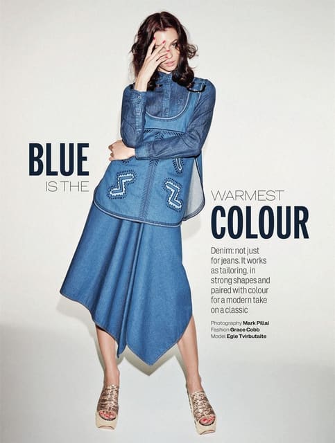 Blue Is The Warmest Colour — Elle UK