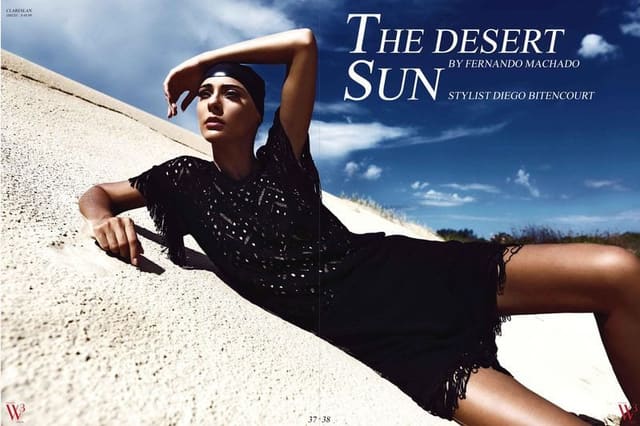The Desert Sun for W3 Magazine