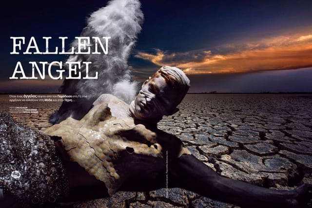 Fallen Angel — L'Officiel Hommes Hellas