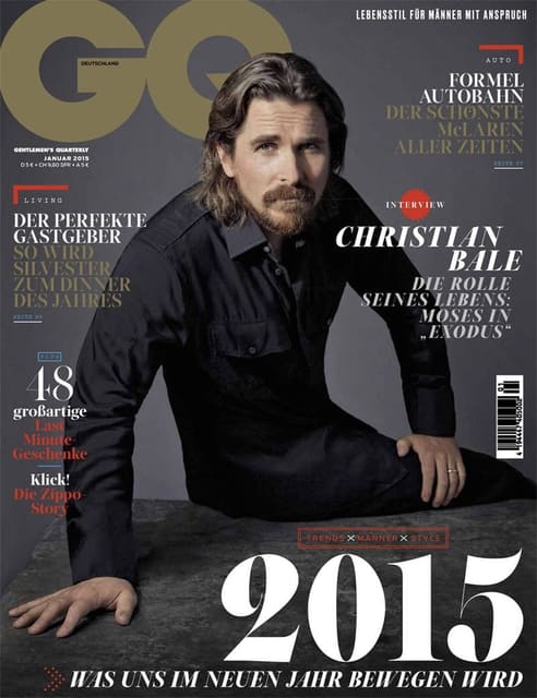 GQ Germany January 2015 Cover — GQ Germany