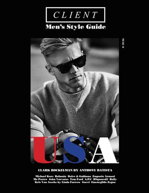 CLIENT Style Guide USA Spring 2015 Cover... — CLIENT Magazine