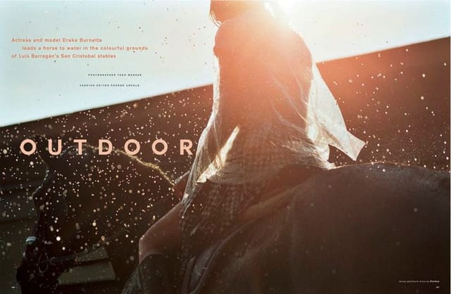 Outdoor — Love Magazine