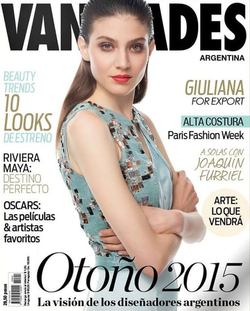 Vanidades February 2015 Cover — Vanidades