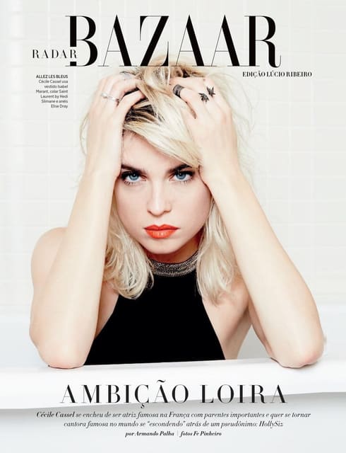 Ambicao Loira by Fe Pinheiro — Harper's Bazaar Brazil