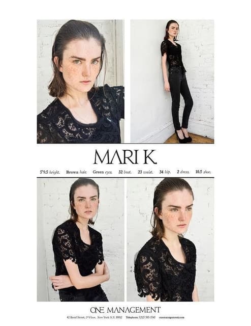 One Management S/S 15 Polaroids/Portrait...