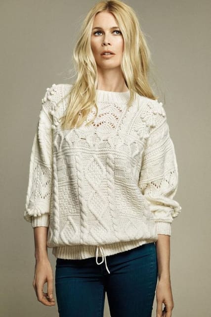 Tse by Claudia Schiffer S/S 2015 — Tse