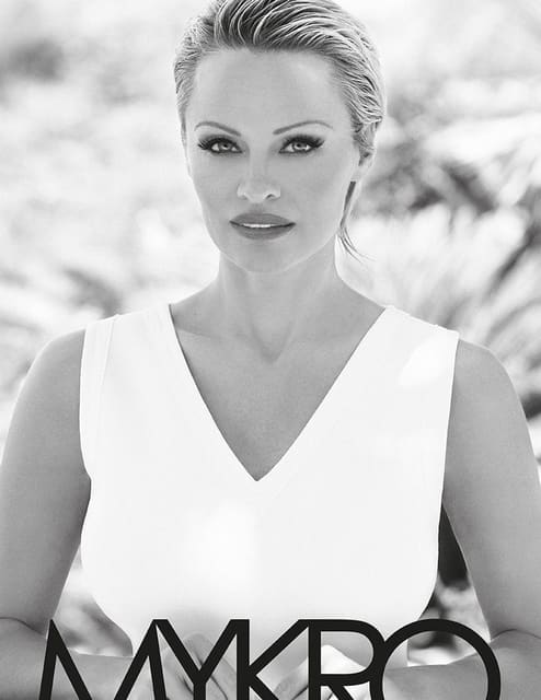 Mykromag Spring 2015 Cover with PAMELA ANDERSON — Mykromag