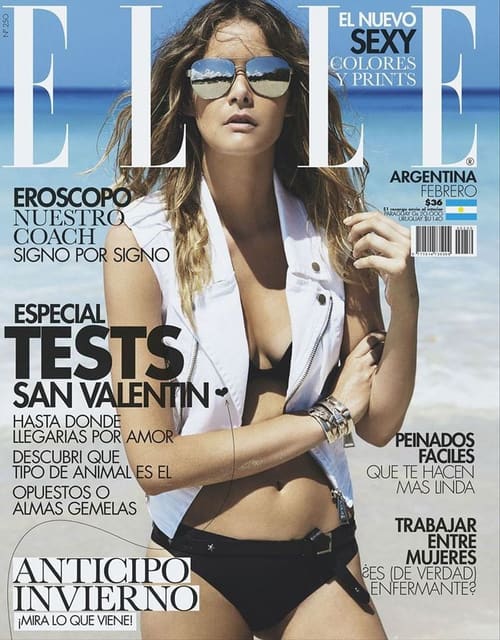 Elle Argentina February 2015 Cover — Elle Argentina