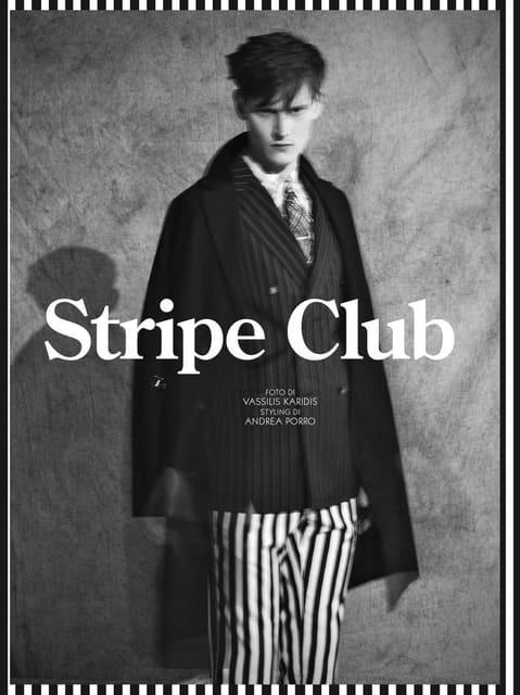 Stripe Club — GQ Italia