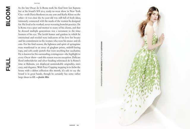 Full Bloom — Surface Magazine