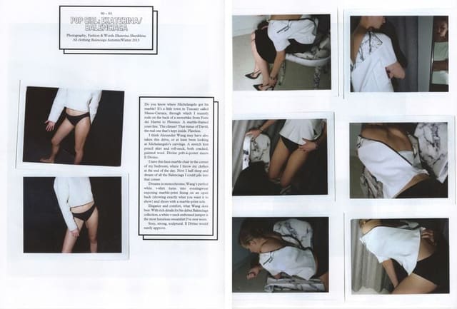 POP GIRL: EKATERINA / BALENCIAGA — Pop Magazine
