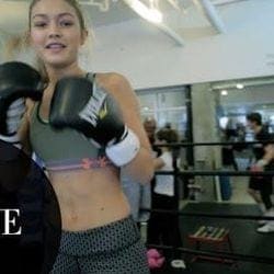 Inside Gigi Hadid’s Boxing Workout: Fash... — VOGUE.com