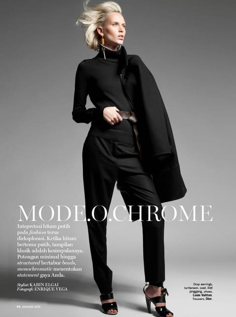 Mode.O.Chrome — Marie Claire Indonesia