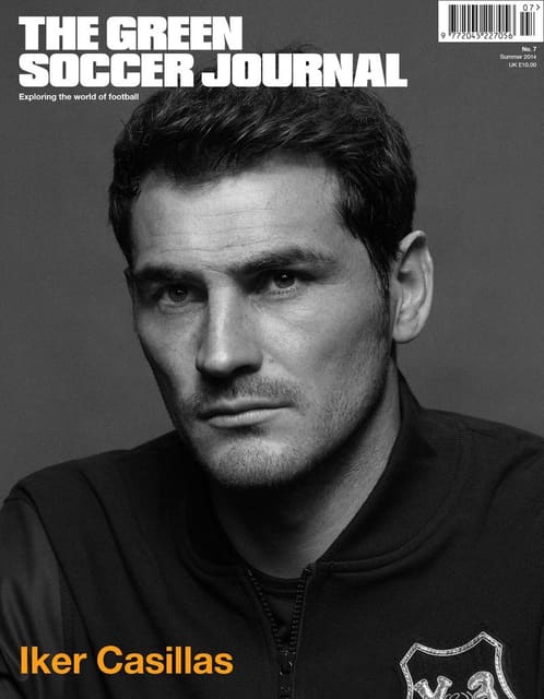 The Green Soccer Journal Summer 2014 Covers with Iker Casillas — The Green Soccer Journal