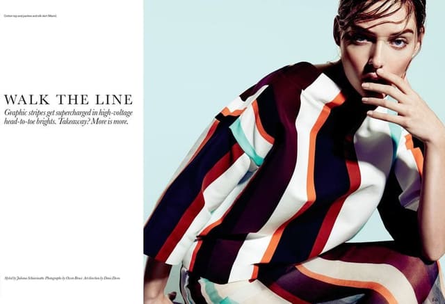 Walk The Line — Elle Canada