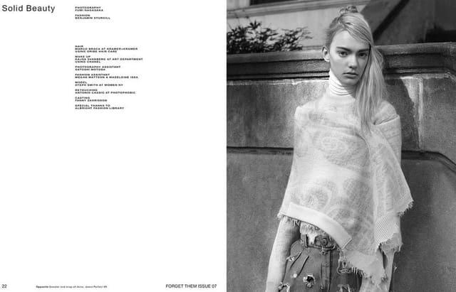 Solid Beauty — Forget Them Magazine
