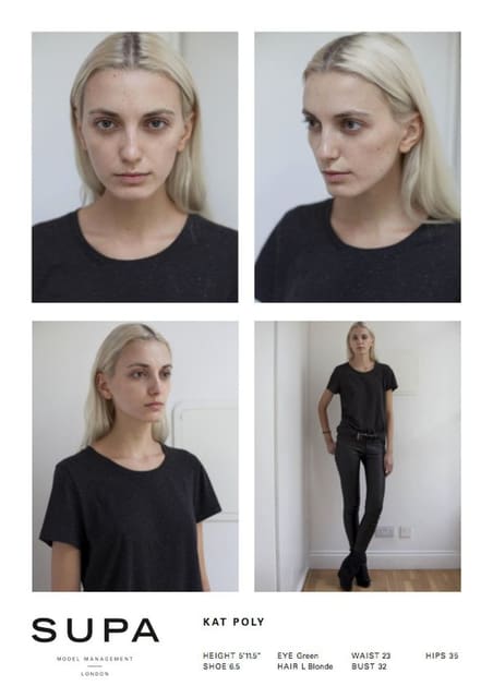Supa Models S/S 15 Polaroids/Portraits