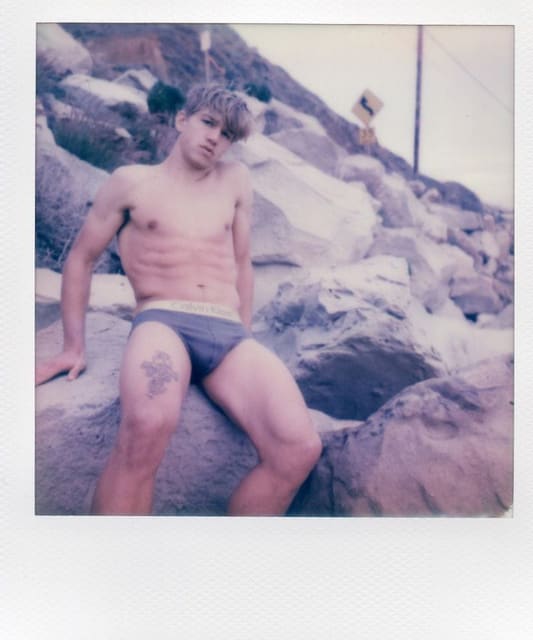 Chantz Luginbill in Malibu — Purple Magazine
