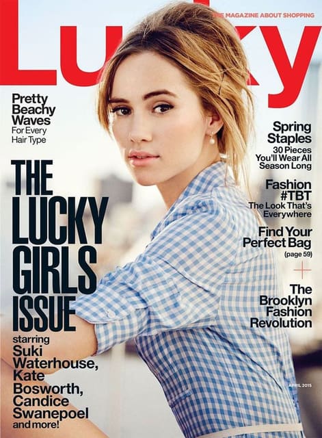 Lucky Magazine April 2015 Cover — Lucky Magazine