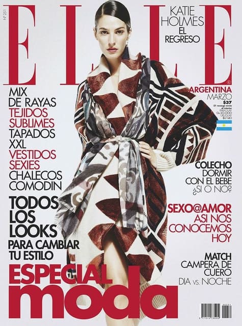 Elle Argentina March 2015 Cover — Elle Argentina