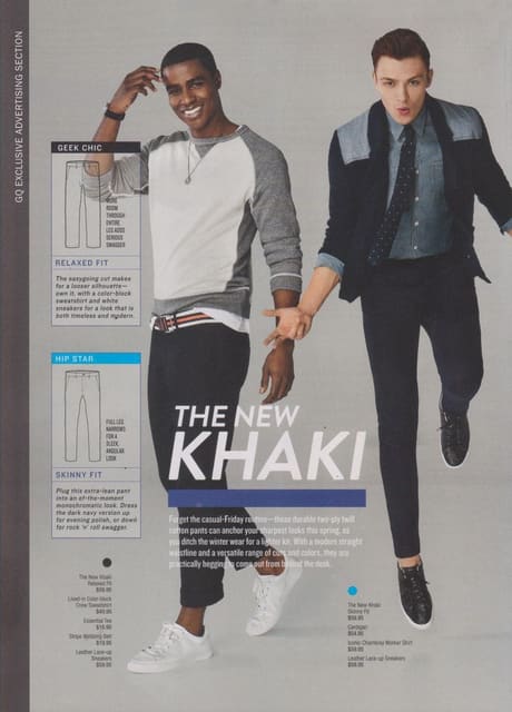 The New Khaki — GQ Magazine U.S.