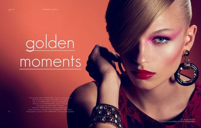 golden moments — Tomorrow's Journal