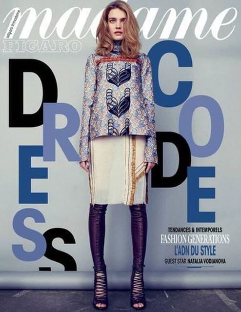 Madame Figaro March 2015 Cover — Madame Figaro