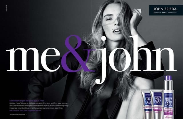 John Frieda S/S 2015 — John Frieda